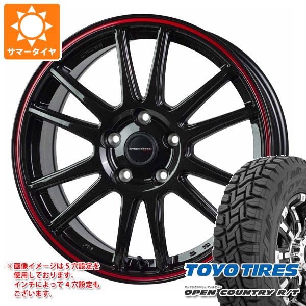 サマータイヤ 155/65R14 75Q トーヨー オープンカントリー R/T ブラックレター クロススピード ハイパーエディション CR6 4.5 14 :cshecr6 34453:タイヤ1番