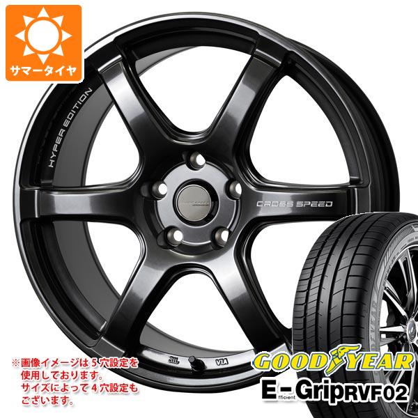 サマータイヤ 185/55R16 83V グッドイヤー エフィシエントグリップ RVF02 クロススピード ハイパーエディション RS6 6.0 16 :cshers6 36627:タイヤ1番