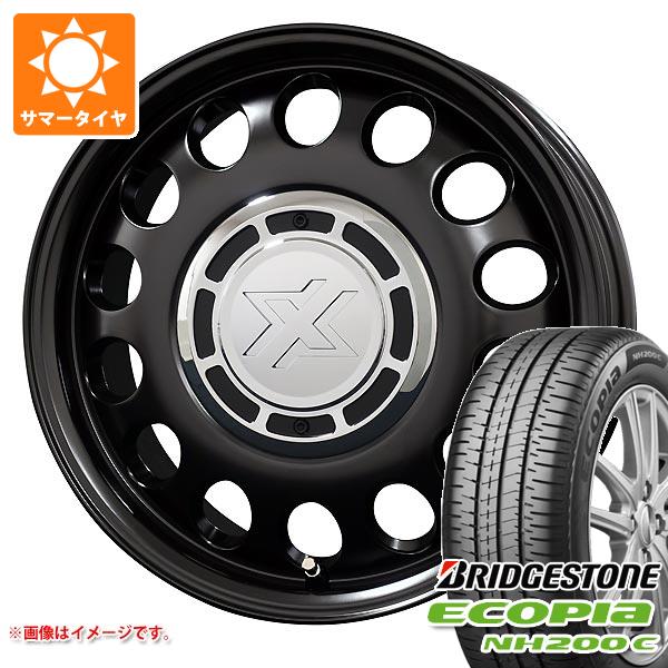 2024年製 サマータイヤ 185/60R15 84H ブリヂストン エコピア NH200 C コスミック クロスブラッド スティール 6.0 15 :cssteel 38137:タイヤ1番