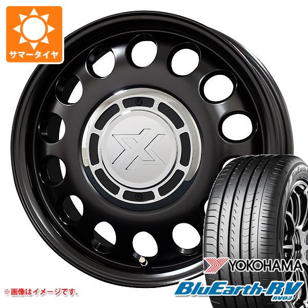 2024年製 サマータイヤ 185/60R15 84H ヨコハマ ブルーアースRV RV03 コスミック クロスブラッド スティール 6.0-15｜tire1ban