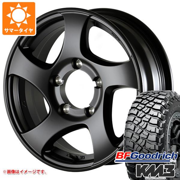 5本セット ジムニーシエラ JB74W用 サマータイヤ BFグッドリッチ マッドテレーンT/A KM3 LT225/75R16 115/112Q  ドゥオール CST ゼロワンハイパー JL 6.0-16