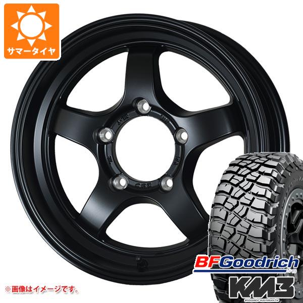 ジムニーシエラ JB74W用 サマータイヤ BFグッドリッチ マッドテレーンT/A KM3 LT225/75R16 115/112Q ドゥオール CST ゼロワンハイパー S 6.0 16 :cstz1hjs 30405 s861005zk:タイヤ1番