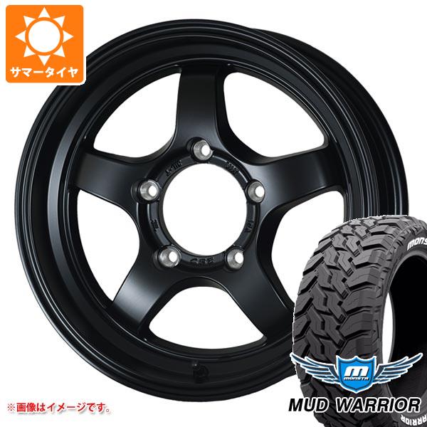 5本セット ジムニーシエラ JB74W用 サマータイヤ モンスタ マッドウォーリアー LT215/70R16 107/105Q ホワイトレター ドゥオール CST ゼロワンハイパー S 6.0 16 :cstz1hjs 34780 s86770zk 5:タイヤ1番