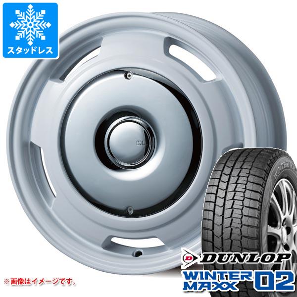 フィアット パンダ4x4 139系用 スタッドレス ダンロップ ウインターマックス02 WM02 175/70R14 84Q コレクティブライン ラテ
