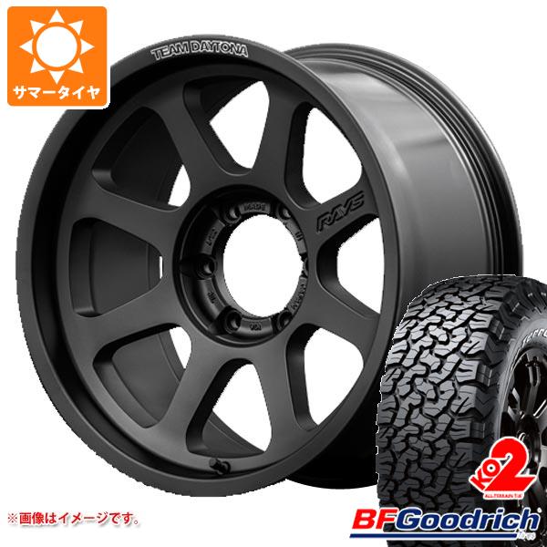 5本セット ジープ ラングラー JK/JL系用 サマータイヤ BFグッドリッチ オールテレーンT/A KO2 LT285/65R18 125/122R ホワイトレター レイズ デイトナ D108 :d108wr 24243 j27131p 5:タイヤ1番