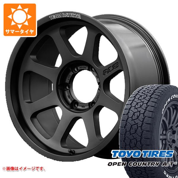 ジープ ラングラー JK/JL系用 サマータイヤ トーヨー オープンカントリー A/T3 265/65R18 114H ホワイトレター レイズ デイトナ D108 :d108wr 41266 j27104p:タイヤ1番