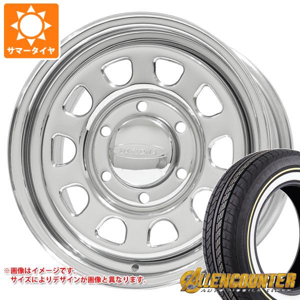 ニッサン NV350キャラバン E26用 サマータイヤ オーレンカウンター クラシックオーバル 215/65R16C 109/107T ホワイト/イエローリボン デイトナズ G2 6.5-16