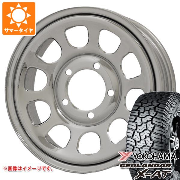 5本セット スズキ ジムニー JB64W用 2026年製 サマータイヤ ヨコハマ ジオランダー X-AT G016 LT215/70R16 100/97Q ブラックレター デイトナズ G2 5.5-16