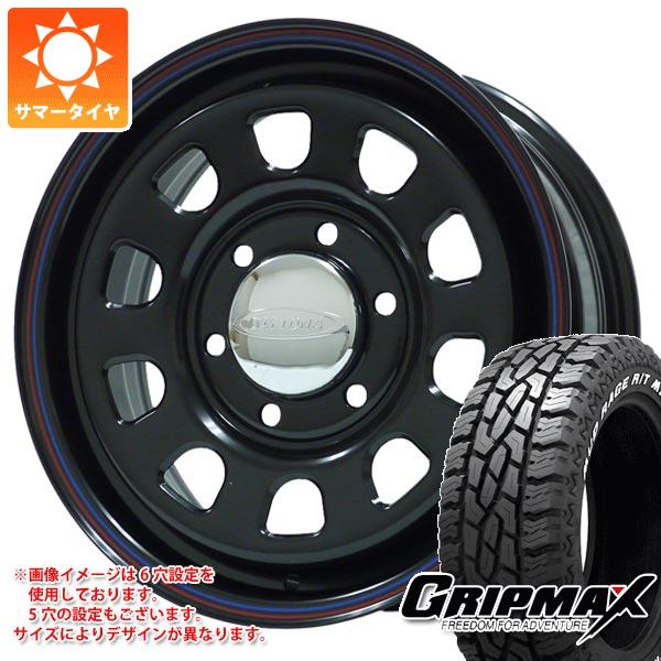 NV350キャラバン E26用 サマータイヤ グリップマックス マッドレイジ R/T MAX LT215/70R16 100/97R ホワイトレター デイトナズ 6.5 16 :daysbk 36503 n84971sn:タイヤ1番