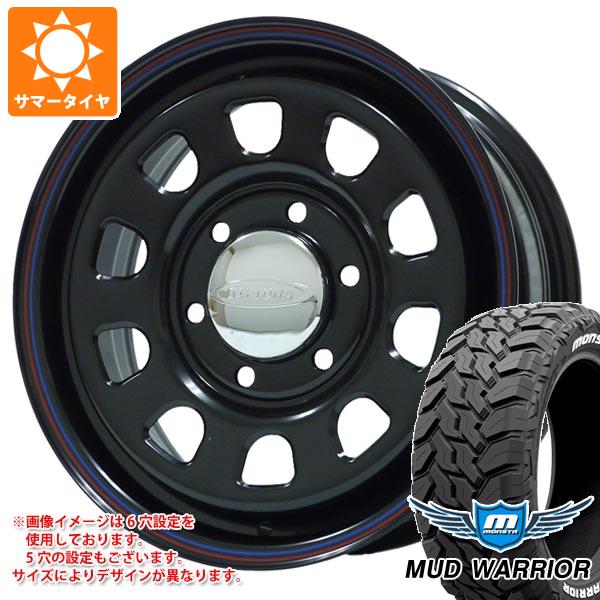 NV350キャラバン E26用 サマータイヤ モンスタ マッドウォーリアー LT215/70R16 107/105Q ホワイトレター デイトナズ 6.5 16 :daysbk 34780 n84971sn:タイヤ1番