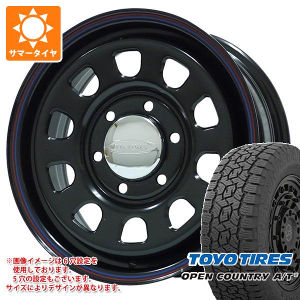 デリカD5用 サマータイヤ トーヨー オープンカントリー A/T3 235/70R16 106T ブラックレター デイトナズ 7.0 16 :daysbk 38818 m83962tb:タイヤ1番