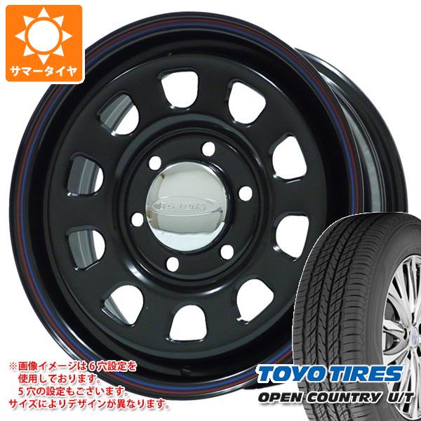 デリカD5用 サマータイヤ トーヨー オープンカントリー U/T 215/70R16 100H デイトナズ 7.0 16 :daysbk 28545 m83960tb:タイヤ1番