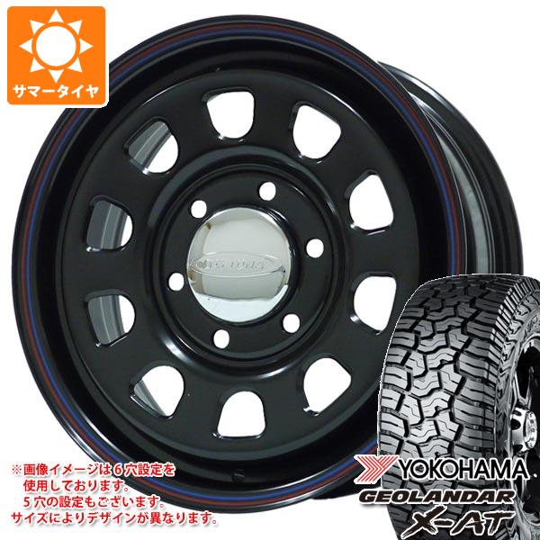 ハイエース 200系用 2024年製 サマータイヤ ヨコハマ ジオランダー X AT G016 LT215/70R16 100/97Q ブラックレター デイトナズ 6.5 16 :daysbk 36857 t80971yt:タイヤ1番