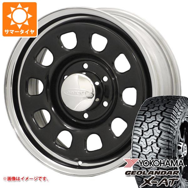 ハイエース 200系用 サマータイヤ ヨコハマ ジオランダー X AT G016 215/65R16C 109/107Q アウトラインホワイトレター G016A デイトナズ 6.5 16 :daysbkcr 41119 t80967yt:タイヤ1番