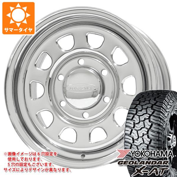 ハイエース 200系用 2024年製 サマータイヤ ヨコハマ ジオランダー X AT G016 LT215/70R16 100/97Q ブラックレター デイトナズ 6.5 16 :dayscr 36857 t80971yt:タイヤ1番