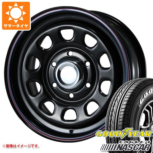 ハイエース 200系用 サマータイヤ グッドイヤー イーグル ＃1 ナスカー 195/80R15 107/105L ホワイトレター MLJ デイトナ SS 6.5 15 :dayssh 14401 t80741yt:タイヤ1番