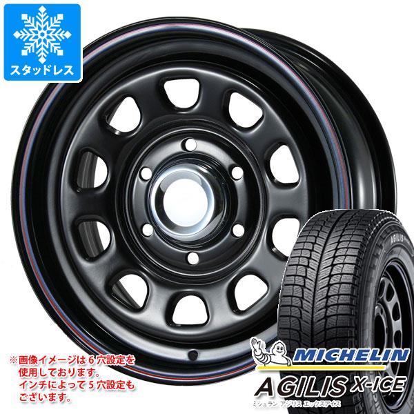 ハイエース 200系用 2023年製 スタッドレス ミシュラン アジリス エックスアイス 195/80R15LT 107/105R MLJ デイトナ SS