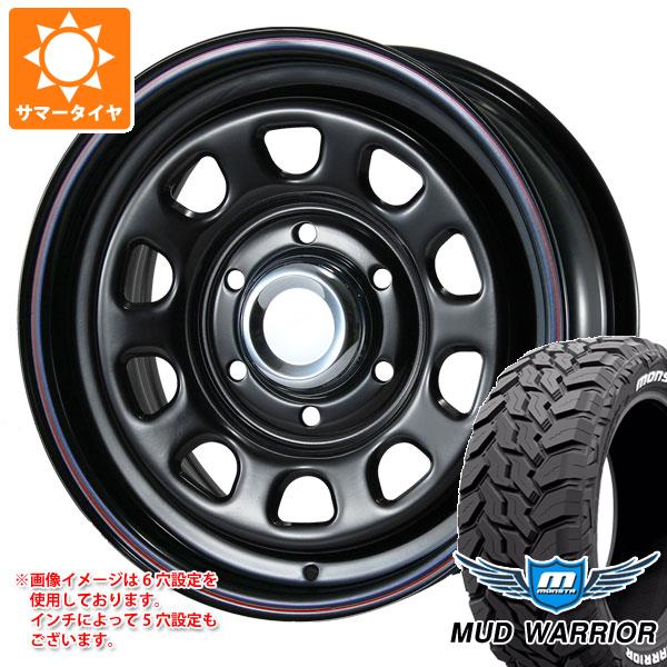 ハイエース 200系用 サマータイヤ モンスタ マッドウォーリアー LT215/70R16 107/105Q ホワイトレター MLJ デイトナ SS 7.0 16 :dayssh 34780 t80971yt:タイヤ1番