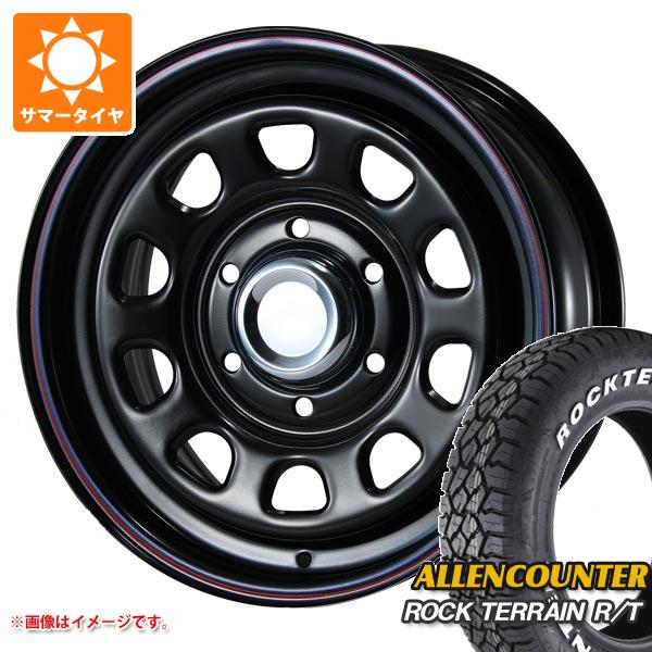 NV350キャラバン E26用 サマータイヤ オーレンカウンター ロックテレーン R/T 215/65R16C 109/107Q ホワイトレター MLJ デイトナ SS 6.5 16 :dayssc 38767 n84747sn:タイヤ1番