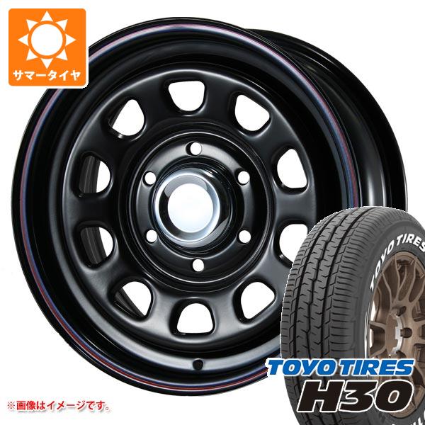 NV350キャラバン E26用 サマータイヤ トーヨー H30 215/65R16 C 109/107R ホワイトレター MLJ デイトナ SS 6.5 16 :dayssc 39888 n84747sn:タイヤ1番