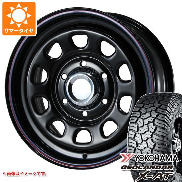 NV350キャラバン E26用 2024年製 サマータイヤ ヨコハマ ジオランダー X AT G016 LT215/70R16 100/97Q ブラックレター MLJ デイトナ SS 6.5 16 :dayssc 36857 n84971sn:タイヤ1番