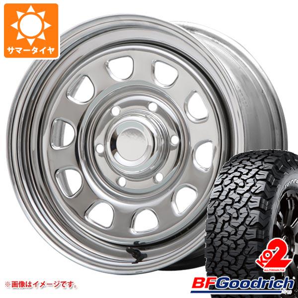 ハイエース 200系用 2023年製 サマータイヤ BFグッドリッチ オールテレーン T/A KO2 LT215/70R16 100/97R ホワイトレター MLJ デイトナ SS 7.0 16 :daytssc 21564 t80971yt:タイヤ1番