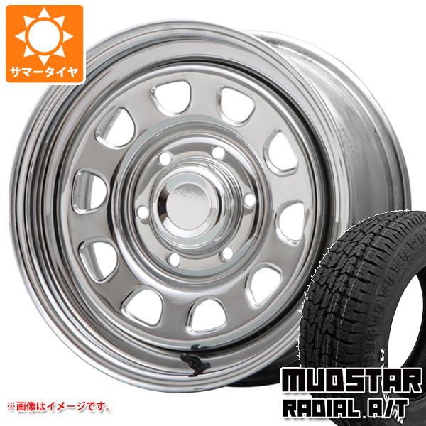 NV350キャラバン E26用 サマータイヤ マッドスター ラジアル A/T 215/65R16C 109/107L ホワイトレター MLJ デイトナ SS 6.5 16 :daysscc 34808 n84747sn:タイヤ1番