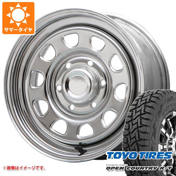 NV350キャラバン E26用 サマータイヤ トーヨー オープンカントリー R/T 215/70R16 100Q ブラックレター MLJ デイトナ SS 6.5 16 :daysscc 32618 n84971sn:タイヤ1番