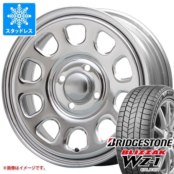 スズキ ハスラー用 スタッドレス ブリヂストン ブリザック WZ-1 165/70R14 81Q MLJ デイトナ SS
