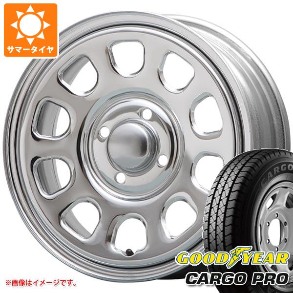 エブリイバン DA17V用 サマータイヤ グッドイヤー カーゴ プロ 165/80R14 91/90N (165R14 6PR相当) MLJ デイトナ SS 5.0 14 :daytssck 24896 s861055zk:タイヤ1番