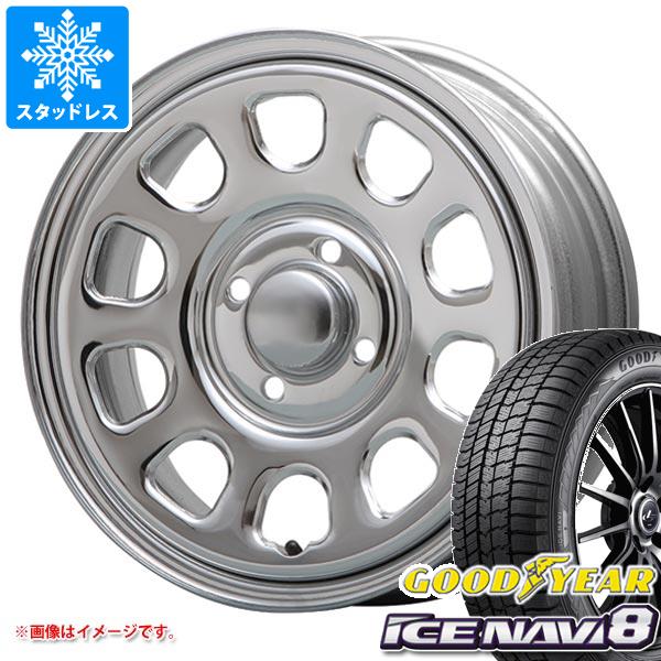 エブリイバン DA17V用 スタッドレス グッドイヤー アイスナビ8 165/60R14 75Q MLJ デイトナ SS :daytssck 37451 s861050zk:タイヤ1番