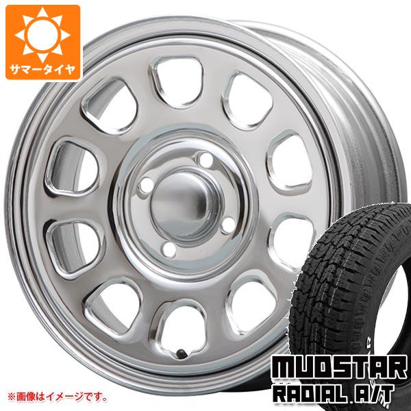 サマータイヤ 165/65R14 79S マッドスター ラジアル A/T ホワイトレター MLJ デイトナ SS 5.0-14｜tire1ban