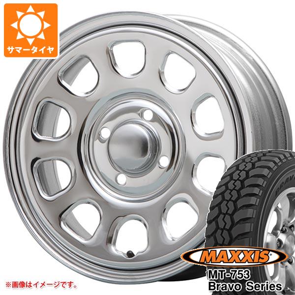 ハイゼットカーゴ S320系用 サマータイヤ マキシス MT 753 ブラボーシリーズ 185R14C 102/100Q 8PR ブラックサイドウォール MLJ デイトナ SS 5.0 14 :daytssck 19533 d85749ht:タイヤ1番