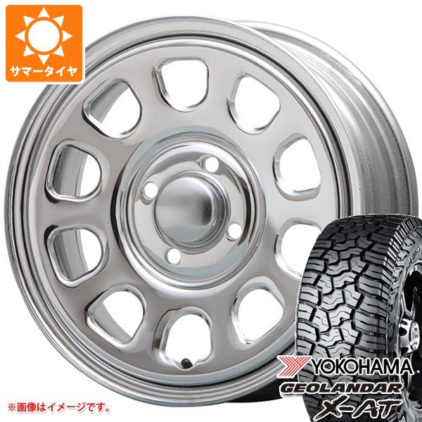 ハイゼットトラック S500系用 サマータイヤ ヨコハマ ジオランダー X AT G016 LT165/65R14 81/78Q ブラックレター G016A MLJ デイトナ SS 5.0 14 :daytssck 38492 d85756ht:タイヤ1番