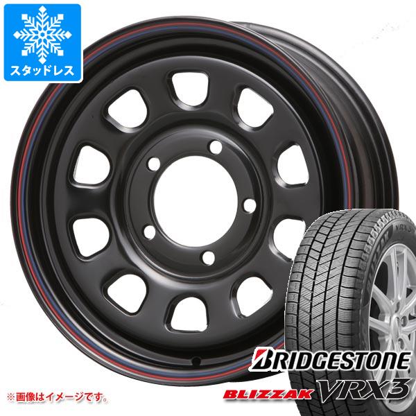 5本セット ジムニー JB64W用 スタッドレス ブリヂストン ブリザック VRX3 215/70R16 100Q MLJ デイトナ SS