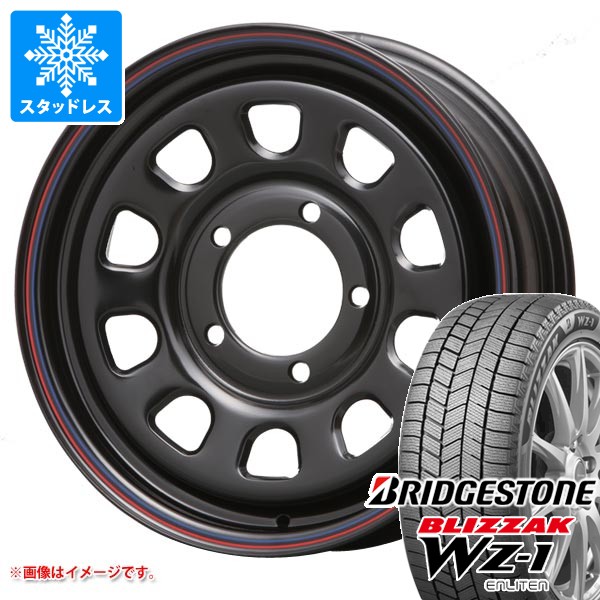 ブリザック - スズキ ジムニーシエラ JB74W用 スタッドレス ブリヂストン WZ-1 215/70R16 100Q MLJ デイトナ SS 冬タイヤ、ホイールセット-タイヤ、ホイール