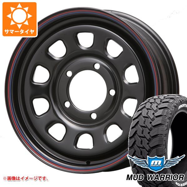 ジムニー JB64W用 サマータイヤ モンスタ マッドウォーリアー LT215/70R16 107/105Q ホワイトレター MLJ デイトナ SS 5.5 16 :daytssj 34780 s86768zk:タイヤ1番