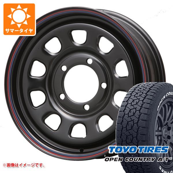 ジムニーシエラ JB74W用 サマータイヤ トーヨー オープンカントリー A/T3 215/70R16 100T ホワイトレター MLJ デイトナ SS 6.0 16 :dayssjs 41238 s86770zk:タイヤ1番