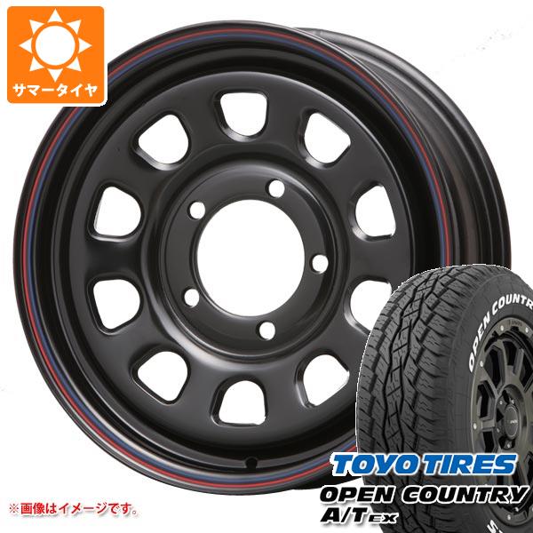 5本セット ジムニーシエラ JB74W用 2024年製 サマータイヤ トーヨー オープンカントリー A/T EX 215/70R16 100H ホワイトレター MLJ デイトナ SS 6.0 16 :dayssjs 36841 s86770zk 5:タイヤ1番