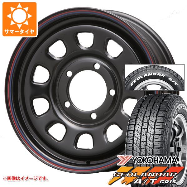 5本セット ジムニーシエラ JB74W用 2024年製 サマータイヤ ヨコハマ ジオランダー A/T G015 185/85R16 105/103N LT ホワイトレター MLJ デイトナ SS 6.0 16 :dayssjs 38494 s86769zk 5:タイヤ1番