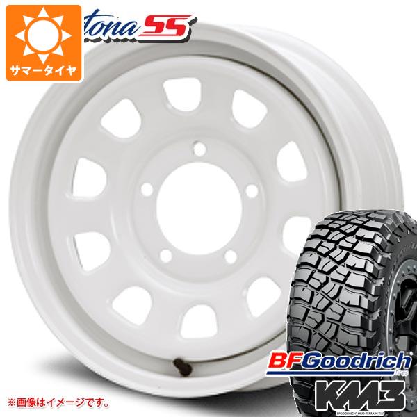 ジムニー JB64W用 サマータイヤ BFグッドリッチ マッドテレーンT/A KM3 LT225/75R16 115/112Q MLJ デイトナ SS 5.5 16 :daytssjw 30405 s861004zk:タイヤ1番