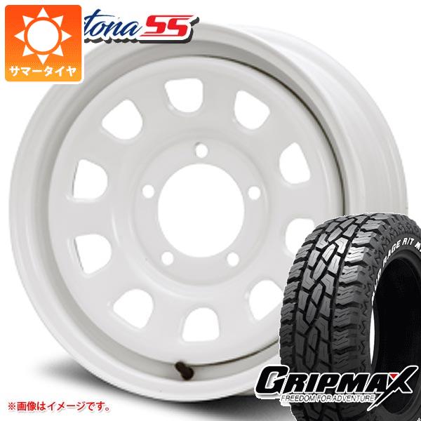 5本セット ジムニー用 サマータイヤ グリップマックス マッドレイジ R/T MAX 175/80R16 91S ホワイトレター MLJ デイトナ SS 5.5 16 :daytssjw 36497 s86740zk 5:タイヤ1番