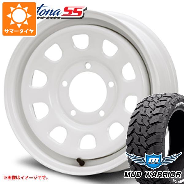 ジムニー JB64W用 サマータイヤ モンスタ マッドウォーリアー LT215/70R16 107/105Q ホワイトレター MLJ デイトナ SS 5.5 16 :daytssjw 34780 s86768zk:タイヤ1番