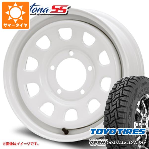 5本セット ジムニー用 サマータイヤ トーヨー オープンカントリー R/T 185/85R16 105/103N LT ホワイトレター MLJ デイトナ SS 5.5 16 :daytssjw 34452 s86999zk 5:タイヤ1番