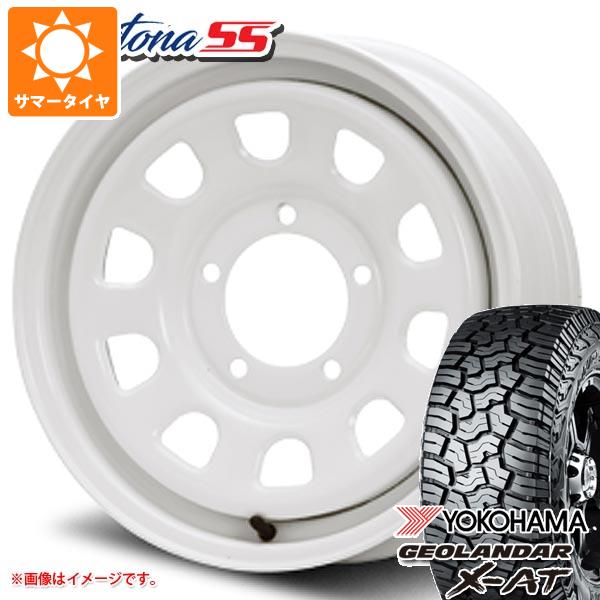 ジムニー JB64W用 2024年製 サマータイヤ ヨコハマ ジオランダー X AT G016 LT215/70R16 100/97Q ブラックレター MLJ デイトナ SS 5.5 16 :daytssjw 36857 s86768zk:タイヤ1番