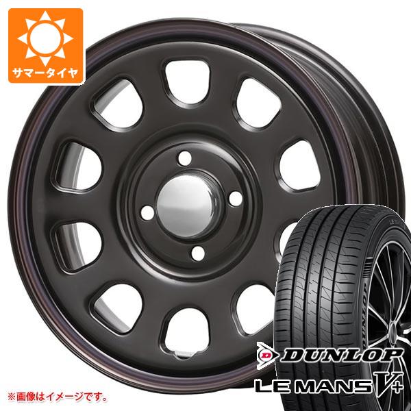 エブリイバン DA17V用 サマータイヤ ダンロップ ルマン5 LM5+ 165/60R14 75H  MLJ デイトナ SS 5.0-14｜tire1ban