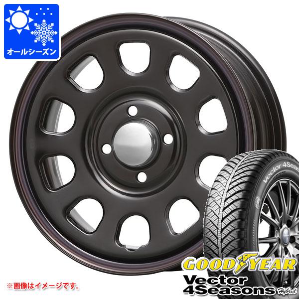 アトレーワゴン S300系用 オールシーズンタイヤ グッドイヤー ベクター 4シーズンズ ハイブリッド 165/65R14 79H MLJ デイトナ SS 5.0 14 :daytssk 23026 d85764ht:タイヤ1番