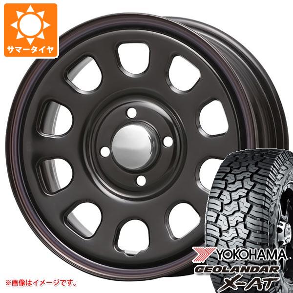 ハイゼットカーゴ S320系用 サマータイヤ ヨコハマ ジオランダー X-AT G016 LT165/65R14 81/78Q ブラックレター G016A MLJ デイトナ SS 5.0-14｜tire1ban