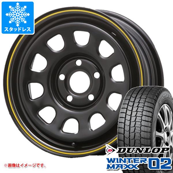 ルノー カングー KW系用 スタッドレス  ダンロップ ウインターマックス02 WM02 195/65R15 91Q デイトナ SS｜tire1ban