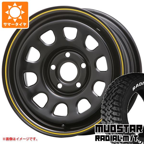 ルノー カングー KW系用 サマータイヤ マッドスター ラジアル M/T 195/65R15 91T ホワイトレター MLJ デイトナ SS｜tire1ban